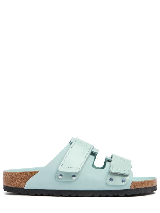BIRKENSTOCK: Uji Nubuck Shine サンダル - women_0 | Luisa Via Roma