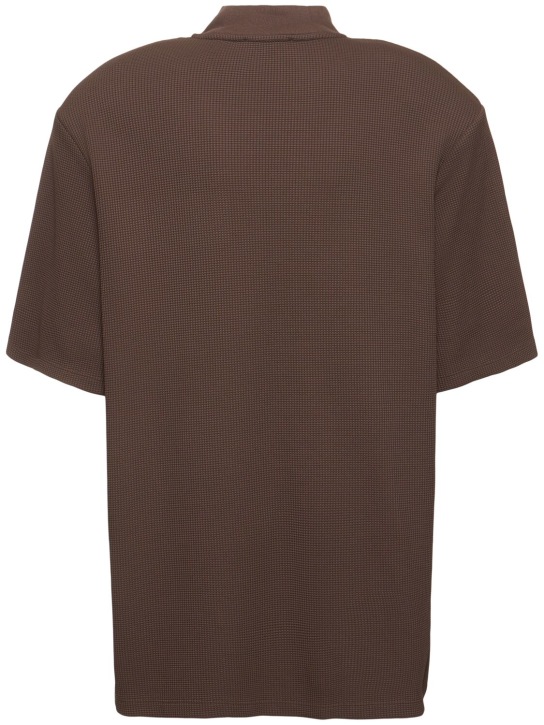 The Attico: Kilie cotton jersey t-shirt - women_4 | Luisa Via Roma