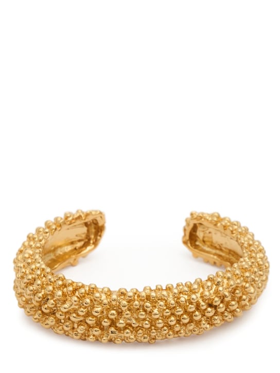 Paola Sighinolfi: Palini cuff bracelet - Gold - women_0 | Luisa Via Roma