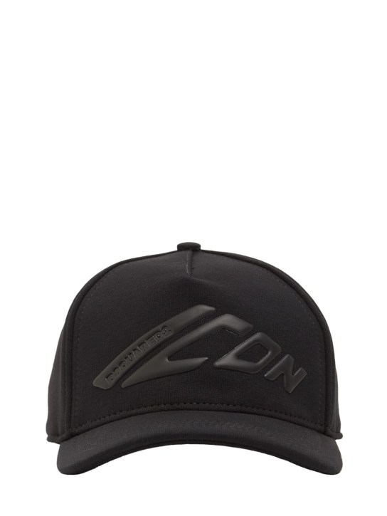 Dsquared2: Icon棒球帽 - 黑色 - men_0 | Luisa Via Roma