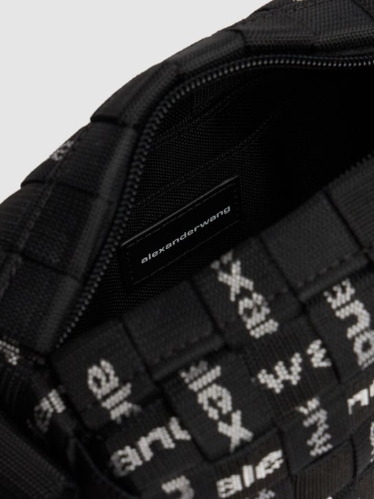 Alexander Wang: Linux nylon shoulder bag - Black - women_5 | Luisa Via Roma