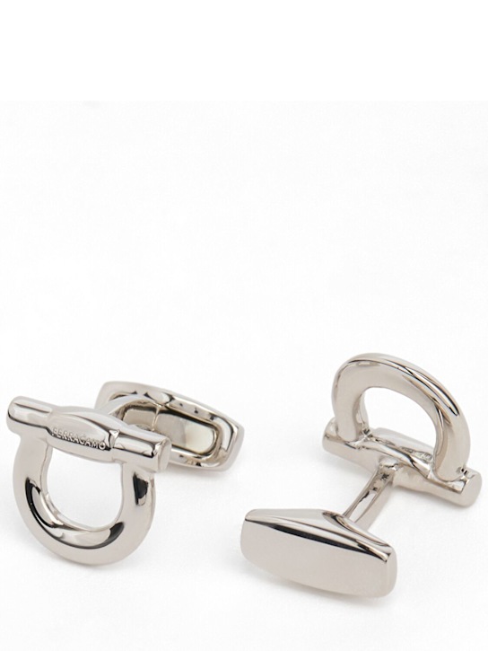 Ferragamo: Gancio cufflinks - men_0 | Luisa Via Roma