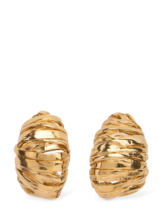 Paola Sighinolfi: Blass earrings - Gold - women_0 | Luisa Via Roma