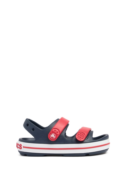 Crocs: Rubber sandals - Lacivert - kids-girls_0 | Luisa Via Roma
