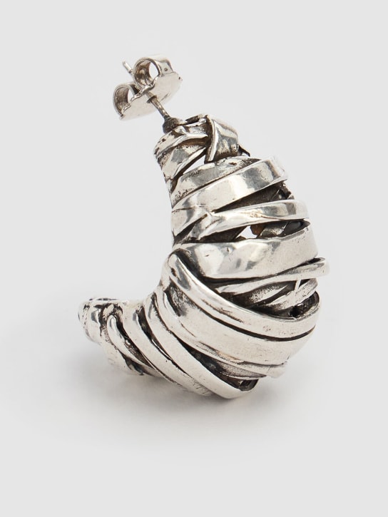Paola Sighinolfi: Blass stud earrings - Silver - women_1 | Luisa Via Roma