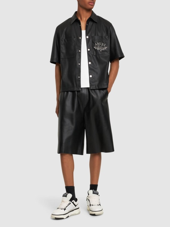 Amiri: Arts Districts Camp shirt - men_1 | Luisa Via Roma