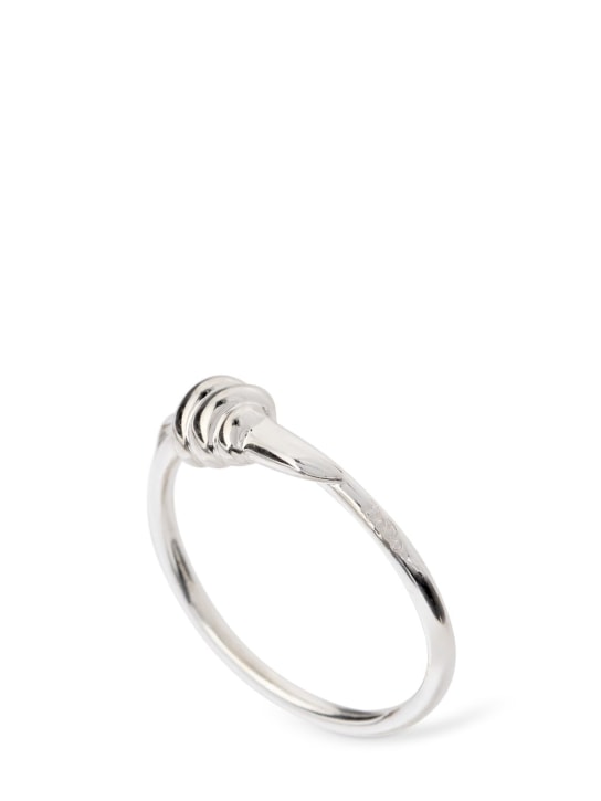 DoDo: Sterling Silver Knot ring - Silver - women_0 | Luisa Via Roma