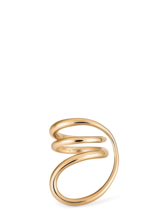 Charlotte Chesnais: Bague Round Trip vermeil ring - women_0 | Luisa Via Roma