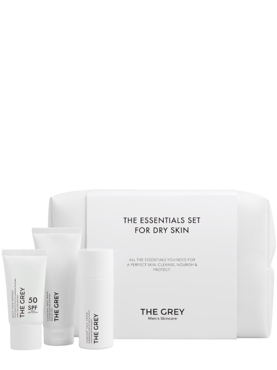 The Grey Men's Skincare: The Essentials Set for Dry Skin - Trasparente - beauty-men_0 | Luisa Via Roma