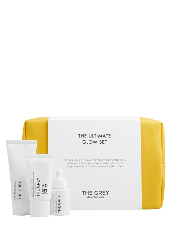 The Grey Men's Skincare: Set „The Ultimate Glow“ - Durchsichtig - beauty-men_0 | Luisa Via Roma