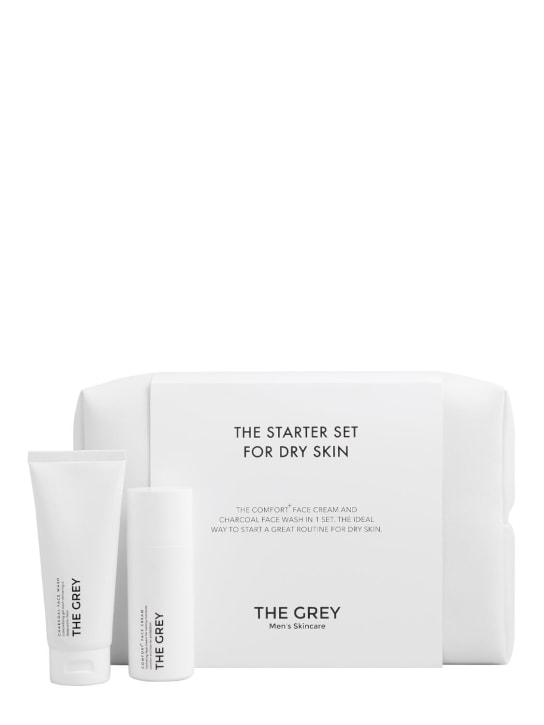 The Grey Men's Skincare: Starterset für trockene Haut - Durchsichtig - beauty-men_0 | Luisa Via Roma