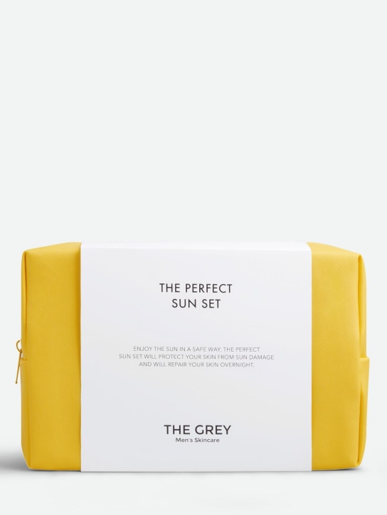 The Grey Men's Skincare: The Perfect Sun Set - Transparent - beauty-men_1 | Luisa Via Roma