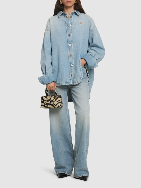The Attico: Shirt denim jacket - women_1 | Luisa Via Roma