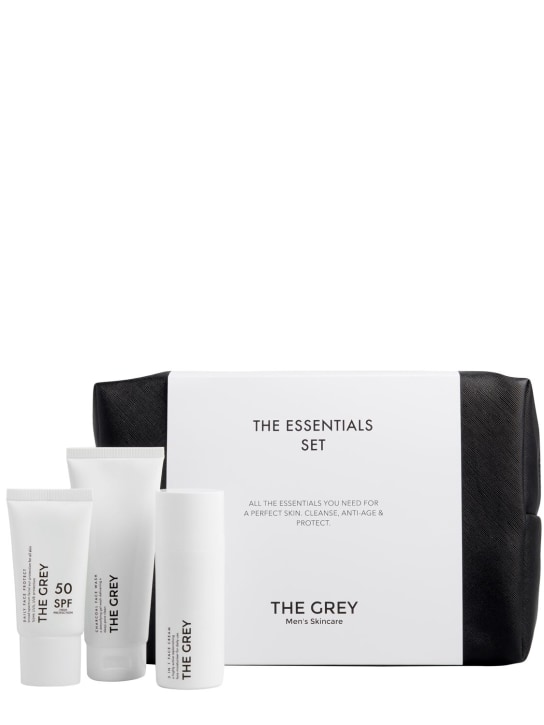 The Grey Men's Skincare: Coffret beauté The Essentials - Transparent - beauty-men_0 | Luisa Via Roma