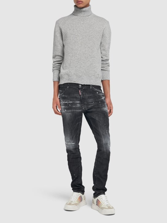 Dsquared2: Cool Guy jeans - Siyah - men_1 | Luisa Via Roma