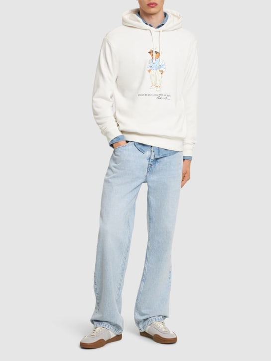 Polo Ralph Lauren: Sweat-shirt à capuche - Blanc - men_1 | Luisa Via Roma