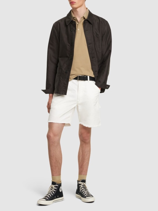 Polo Ralph Lauren: Shorts de denim - Deckwash White - men_1 | Luisa Via Roma