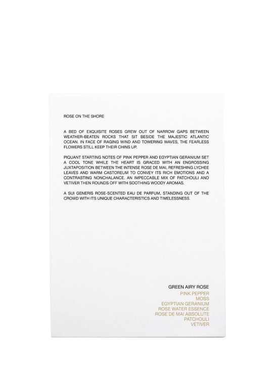 Tobba: 100ml Rose On The Shore eau de parfum - Trasparente - beauty-men_2 | Luisa Via Roma
