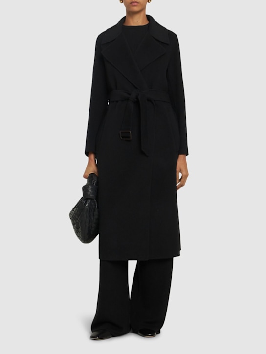 Weekend Max Mara: Manu belted wool midi coat - women_1 | Luisa Via Roma