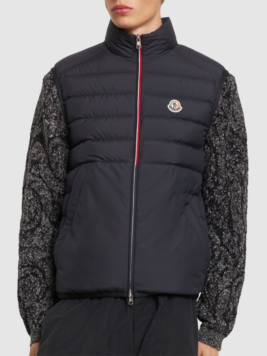 Moncler: Rabuons tech down jacket - men_2 | Luisa Via Roma