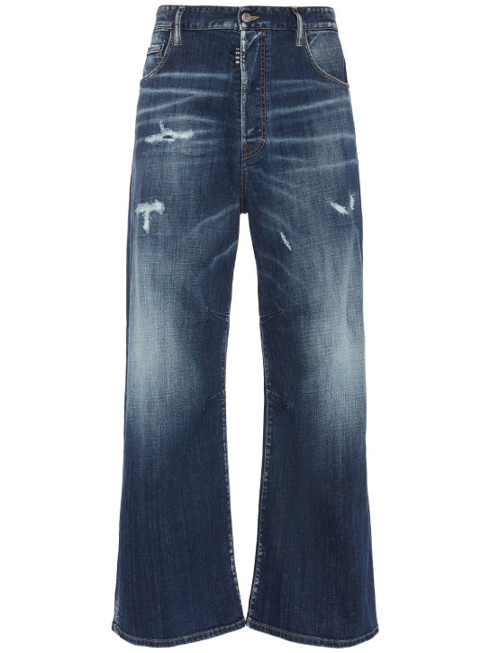 Dsquared2: Eros denim jeans - Navy - men_0 | Luisa Via Roma