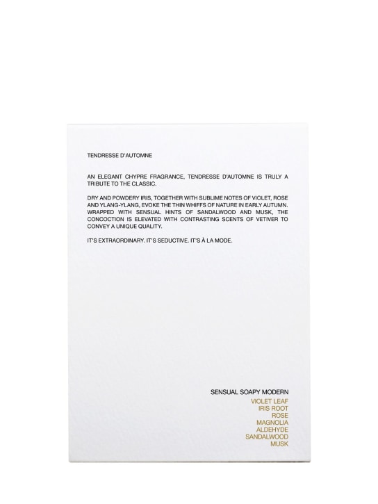 Tobba: 100ml Tendresse D'Automne eau de parfum - Trasparente - beauty-men_2 | Luisa Via Roma