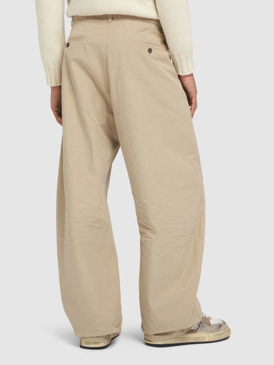 Dsquared2: Pantalones chino de algodón - men_2 | Luisa Via Roma