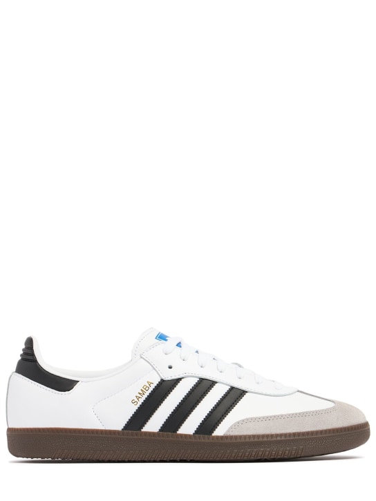 adidas Originals: SNEAKERS "SAMBA OG" - Weiß/Schwarz - men_0 | Luisa Via Roma