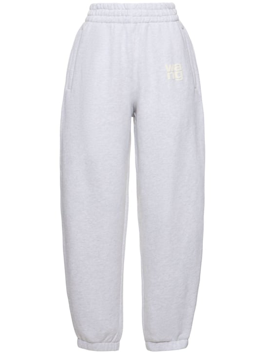 Alexander Wang: Essential classic terry sweatpants - women_0 | Luisa Via Roma