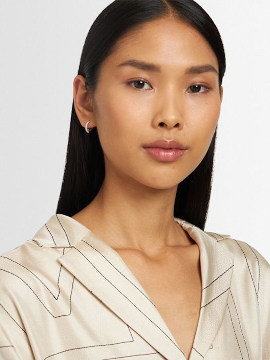 Otiumberg: Small Chaos hoop earrings - women_1 | Luisa Via Roma