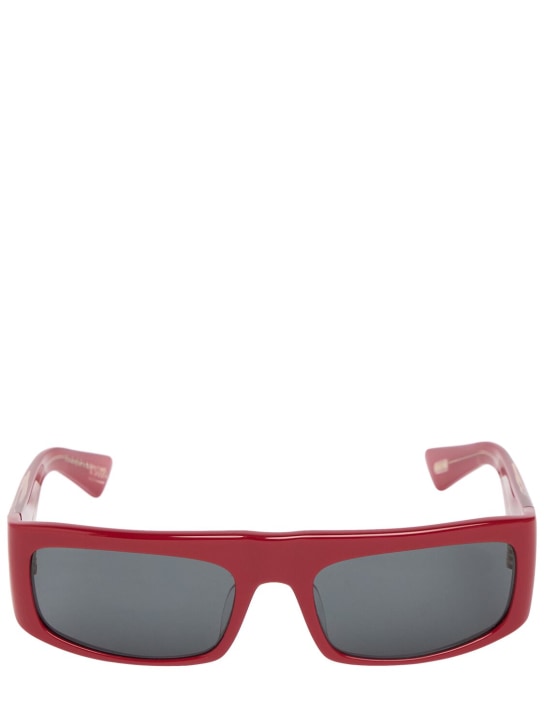 Khaite: KHAITE x Oliver Peoples sunglasses - Red/Grey - women_0 | Luisa Via Roma