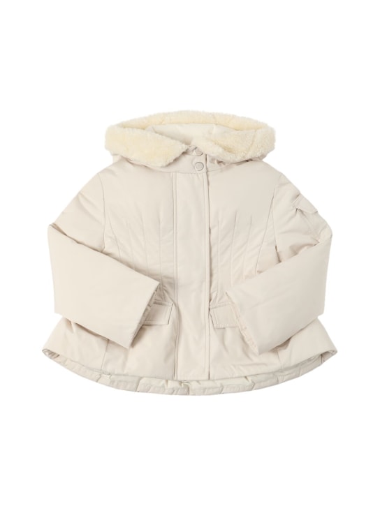 Moncler: Piumino Bron in techno - kids-girls_0 | Luisa Via Roma