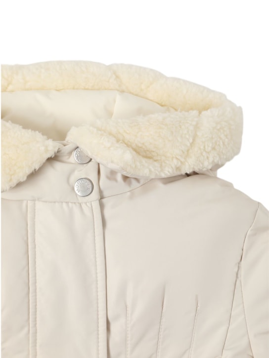 Moncler: Piumino Bron in techno - kids-girls_1 | Luisa Via Roma