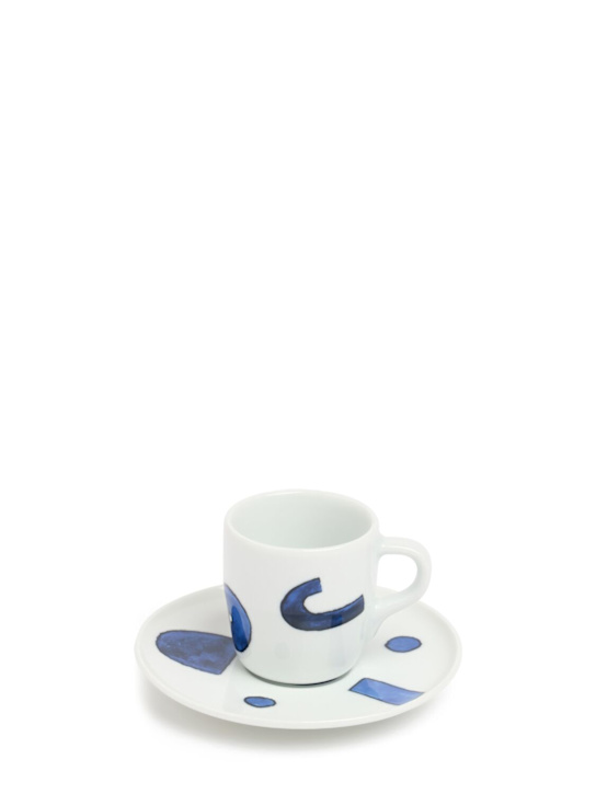 Alessi: Set of 4 Itsumo espresso cups & saucers - ecraft_0 | Luisa Via Roma