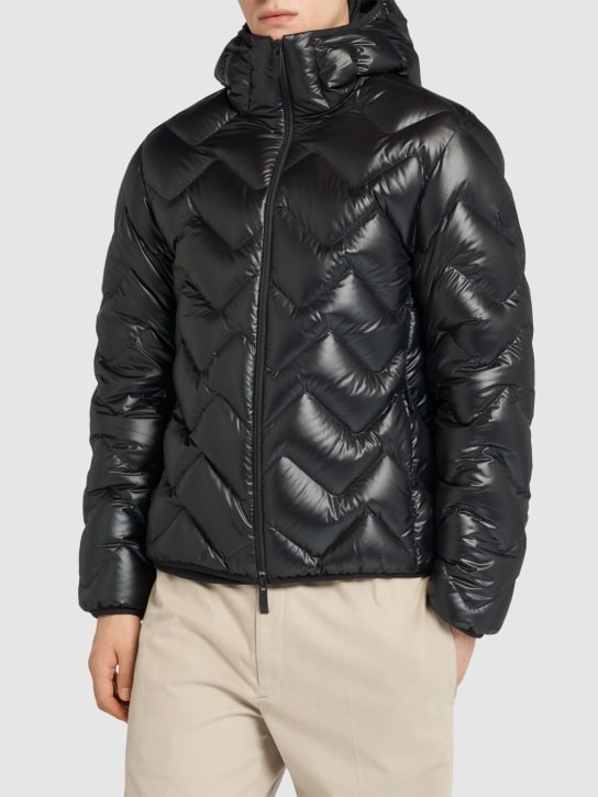 Moncler: Laverq tech down jacket - men_2 | Luisa Via Roma