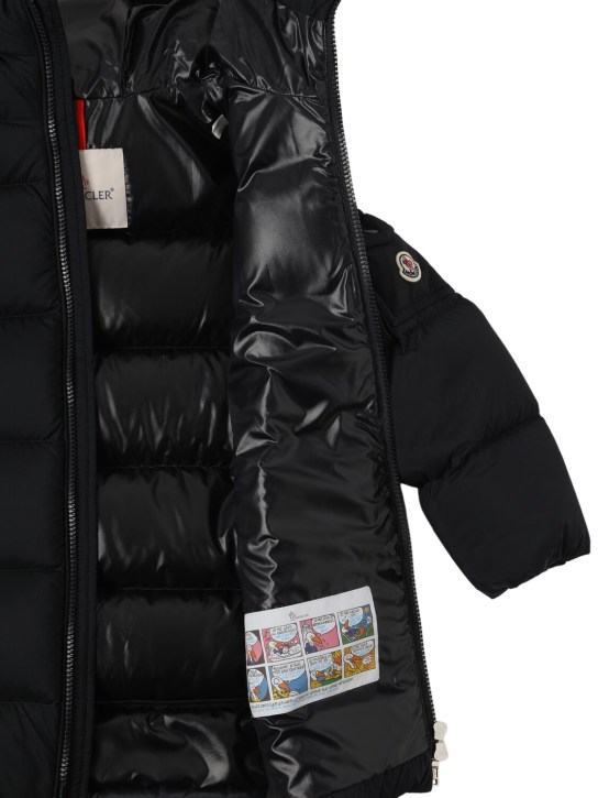 Moncler: Marat nylon down jacket - kids-boys_4 | Luisa Via Roma