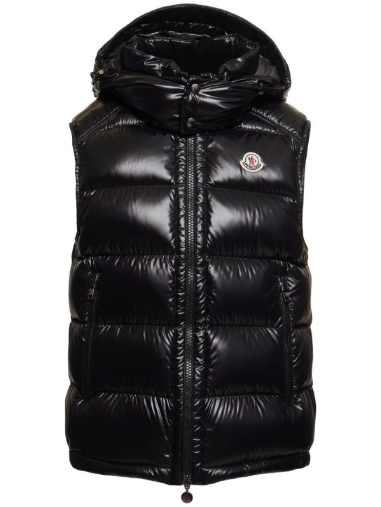 Moncler: Bormes nylon down vest - men_0 | Luisa Via Roma