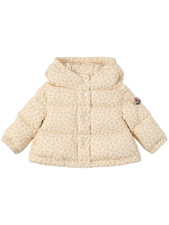 Moncler: Piumino Tessa in nylon - kids-girls_0 | Luisa Via Roma