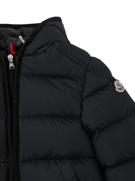 Moncler: Mattan テックダウンジャケット - kids-boys_1 | Luisa Via Roma