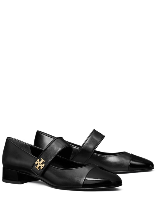 Tory Burch: Chaussures Mary Jane à talons 25 mm - Perfect Black / - women_1 | Luisa Via Roma