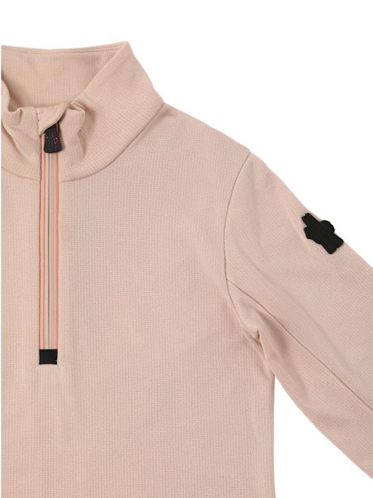 Moncler Grenoble: Tricolor tech sweatshirt - kids-girls_1 | Luisa Via Roma