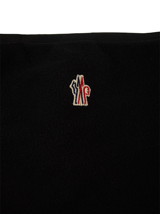 Moncler Grenoble: Stretch tech polar fleece neck warmer - kids-boys_1 | Luisa Via Roma