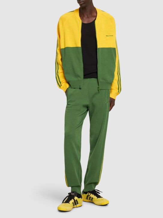 adidas Originals: Wales Bonner knit track top - men_1 | Luisa Via Roma