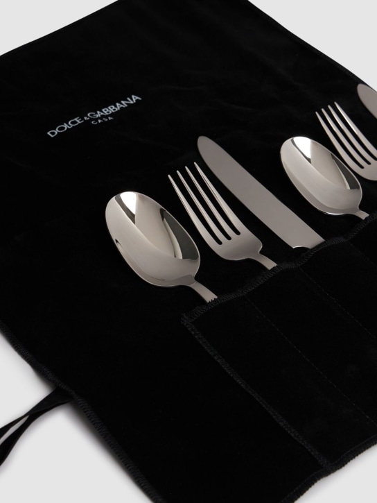 Dolce&Gabbana: 6-piece cutlery set - ecraft_2 | Luisa Via Roma