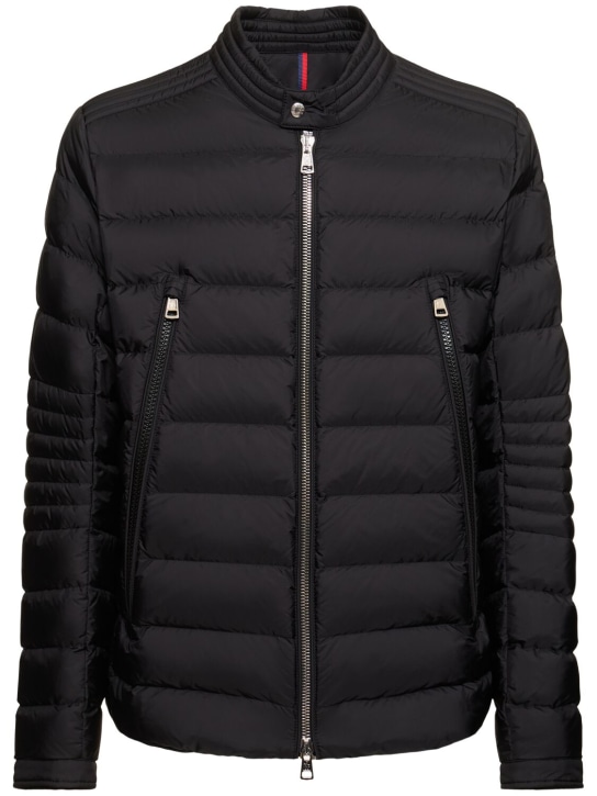 Moncler: Amiot nylon down jacket - men_0 | Luisa Via Roma