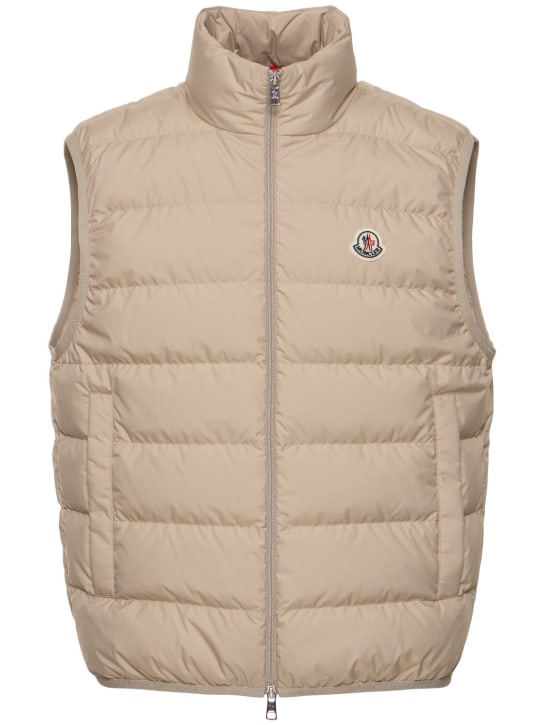 Moncler: Contrin tech down vest - men_0 | Luisa Via Roma