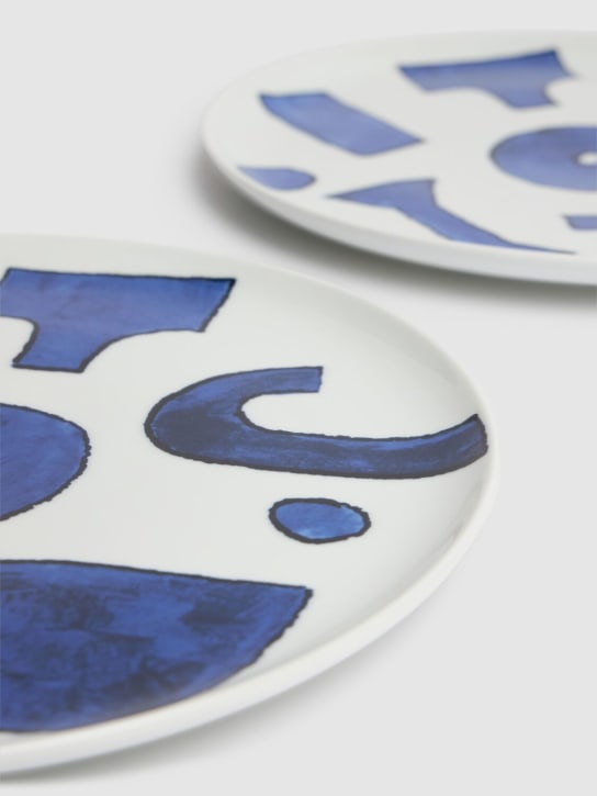 Alessi: Set di 4 piatti piani Itsumo - ecraft_1 | Luisa Via Roma