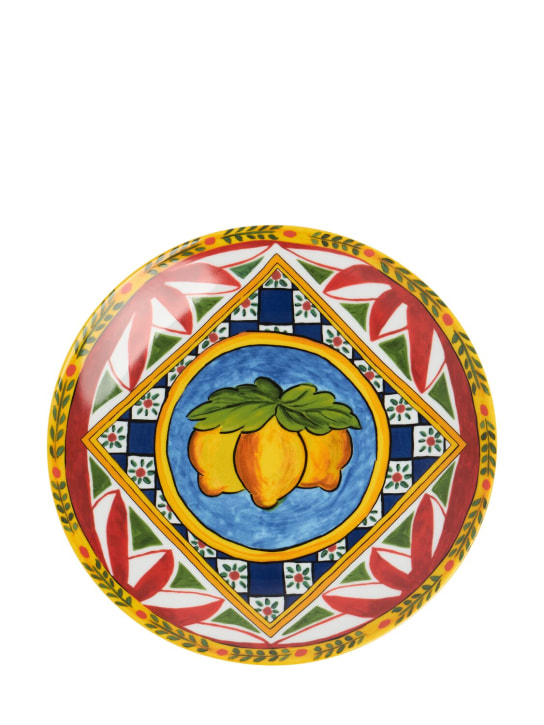Dolce&Gabbana: Set of 2 Limoni dinner plates - Multicolor - ecraft_0 | Luisa Via Roma