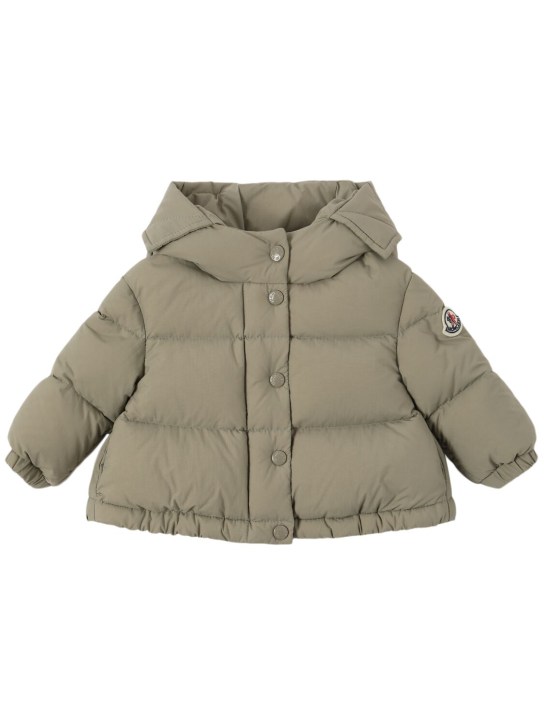 Moncler: Piumino Laurie in nylon - kids-girls_0 | Luisa Via Roma