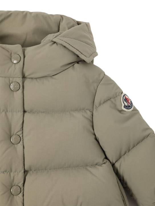 Moncler: Piumino Laurie in nylon - kids-girls_1 | Luisa Via Roma